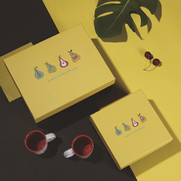 Fruit pattern gift box