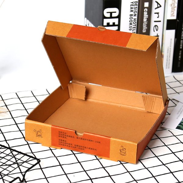 Classic kraft paper pizza box (3)