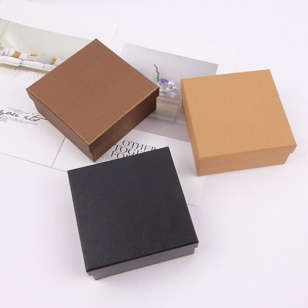 Square kraft paper box (4)