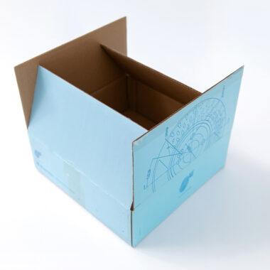 Full-color printed corrugated packaging box for retail and eCommerce