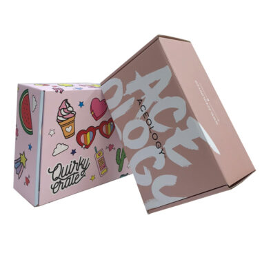 Full-color printed corrugated packaging box for retail and eCommerce