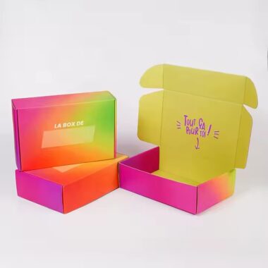 Luxury eco-friendly personalized cardboard packaging box