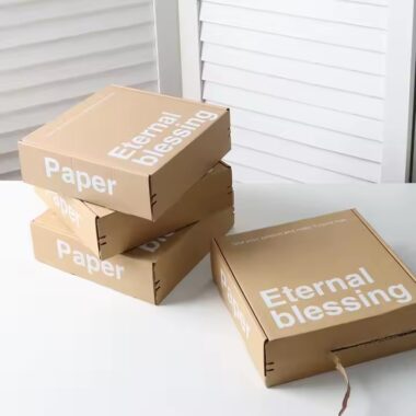 Luxury eco-friendly personalized cardboard packaging box