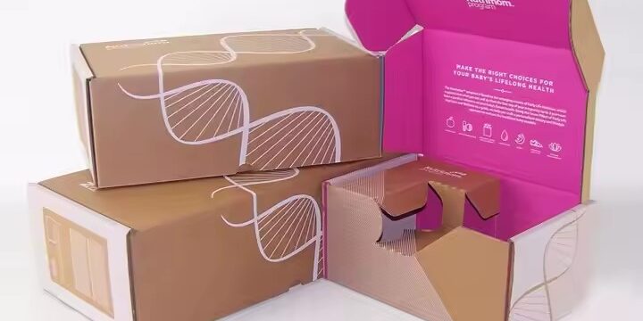 Luxury eco-friendly personalized cardboard packaging box