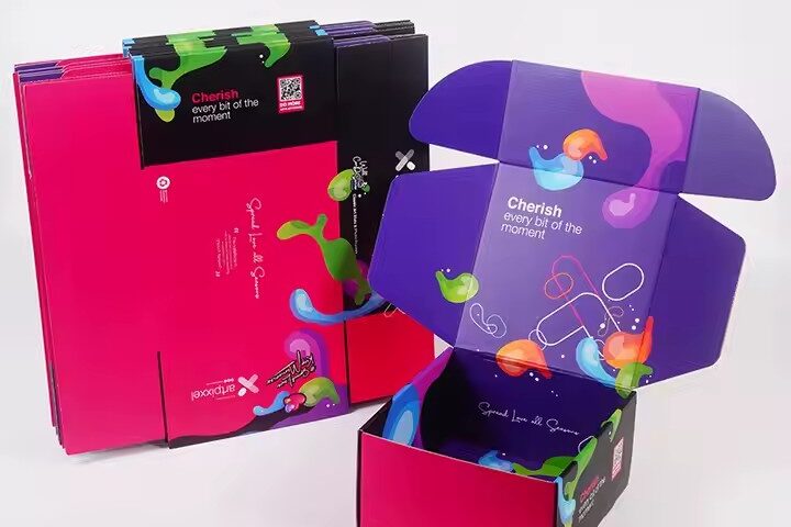 Luxury eco-friendly personalized cardboard packaging box