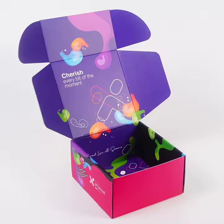 Luxury eco-friendly personalized cardboard packaging box