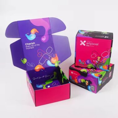 Luxury eco-friendly personalized cardboard packaging box