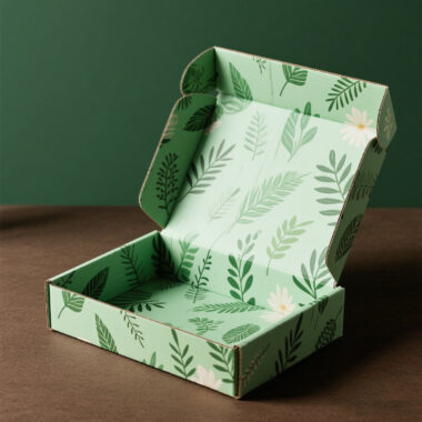Wholesale eco-friendly gift packaging corrugated box with custom printing