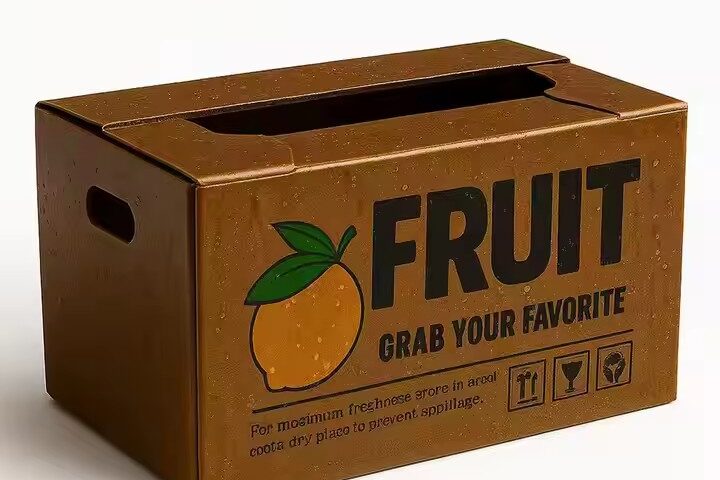 Color Printed Cardboard Box for Fruits and Vegetables