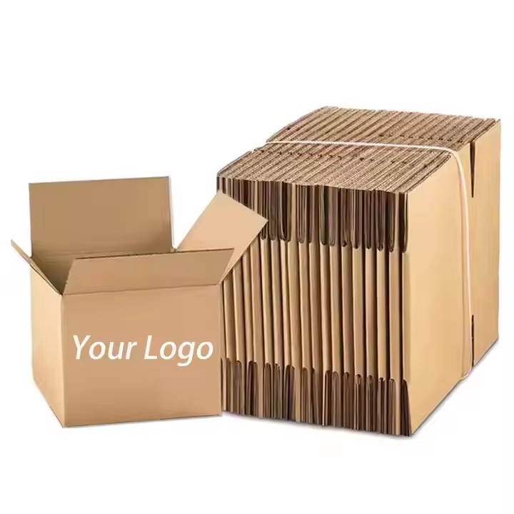 Custom Recyclable Corrugated Box with Logo for Shipping