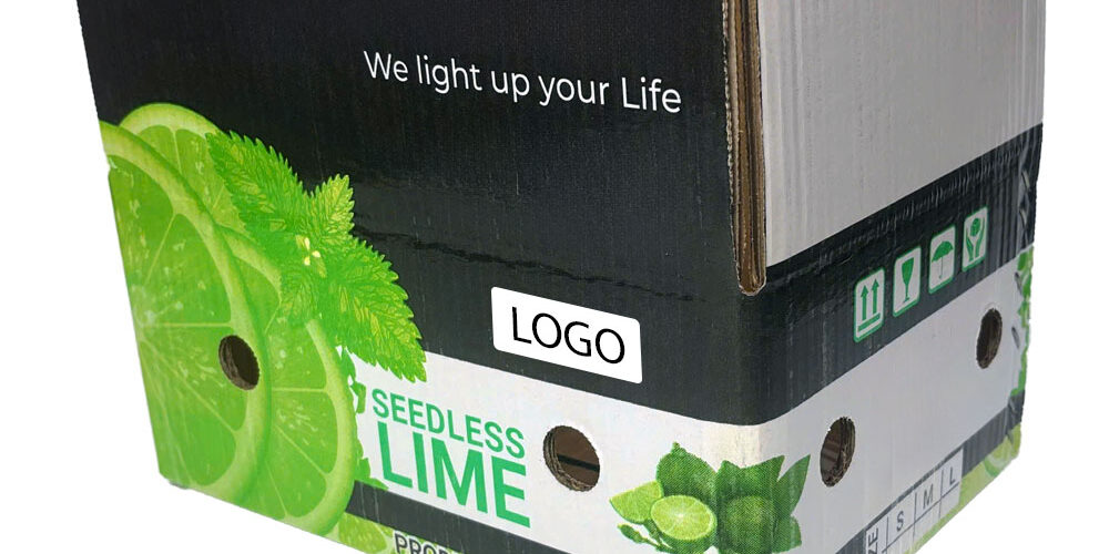 High-quality color printed corrugated box for wholesale packaging