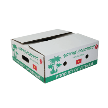High-quality color printed corrugated box for wholesale packaging