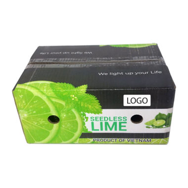 High-quality color printed corrugated box for wholesale packaging