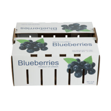 Recyclable foldable color printed corrugated box for custom packaging