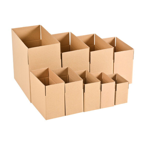 Factory Direct Corrugated Carton – Heavy-Duty Moving & Mailing Box (2) Corrugated Mailing and Moving Box for Shipping and Transport