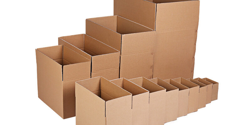 Corrugated Mailing and Moving Box for Shipping and Transport