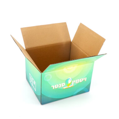 Custom color printed corrugated shipping box for electronic products