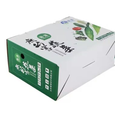 Custom Color Printed Cardboard Box for Fruit and Food Packaging
