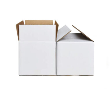 Custom corrugated paper box for candle