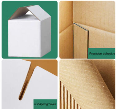 Custom corrugated paper box for candle