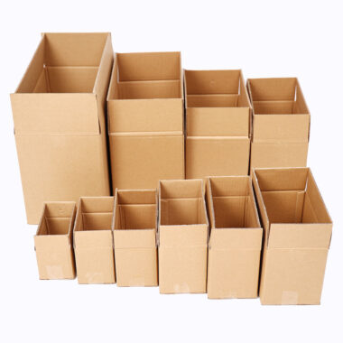 corrugated cardboard moving box
