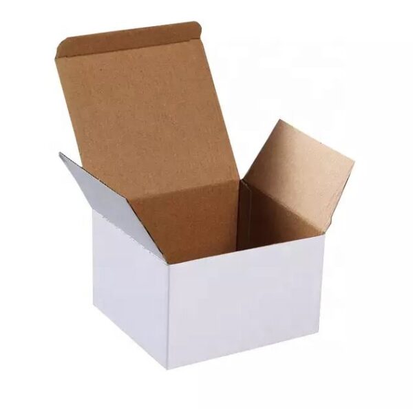 corrugated paper tuck top box