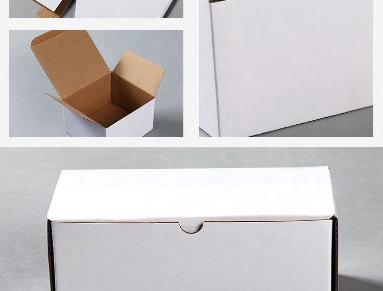 corrugated paper tuck top box