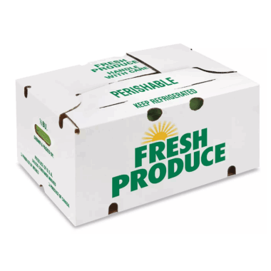 corrugated vegetable packaging box