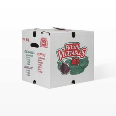 corrugated vegetable packaging box